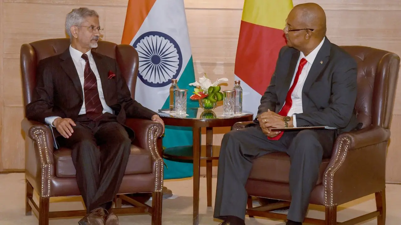 EAM S. Jaishankar meets Seychells President, pushes Vision MAHASAGAR